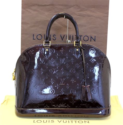 louis vuitton alma vernis vintage|Louis Vuitton Alma gm monogram.